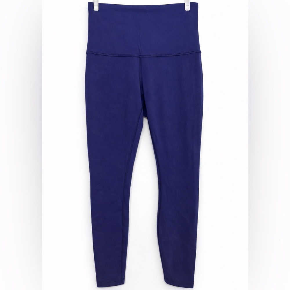 Lululemon Blue High-Rise Leggings – Women’s Activewear – Size 6 - Picture 2 of 6